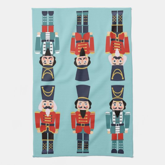 kerstcadeaubont theedoek (Verticaal)