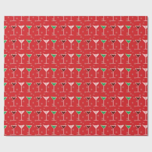 kerstcadeaubont voor feestdagen cadeaupapier (Vlak)