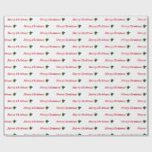 kerstcadeaubonwit en rood HAMbyWG Cadeaupapier (Vlak)