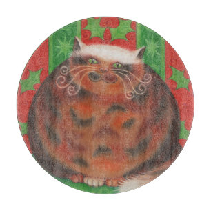 kerstcadeaubord snijplank