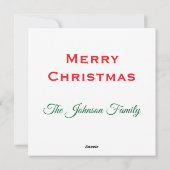 kerstcadeaubox feestdagenkaart (Achterkant)