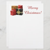 kerstcadeaubrief (Voorkant / Achterkant)