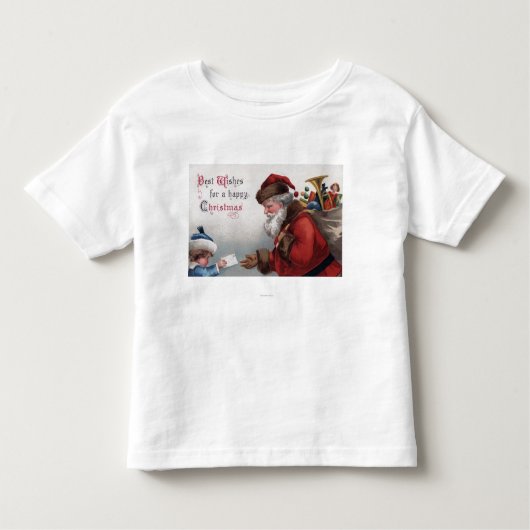 kerstcadeaubrief kinder shirts (Voorkant)