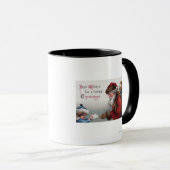 kerstcadeaubrief mok (Voorkant rechts)