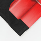 kerstcadeaudehond Frenchie gepersonaliseerde deken (Hoek)