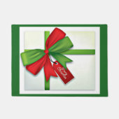Kerstcadeaudeurmat Deurmat (Voorkant)