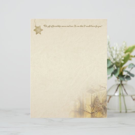 kerstcadeaudoos (Staand voorkant)