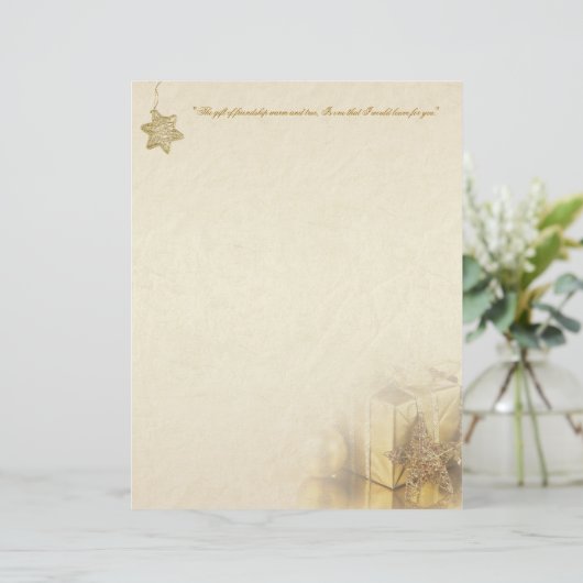 kerstcadeaudoos (Staand voorkant)