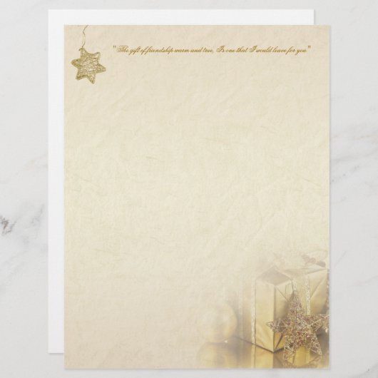 kerstcadeaudoos (Voorkant / Achterkant)