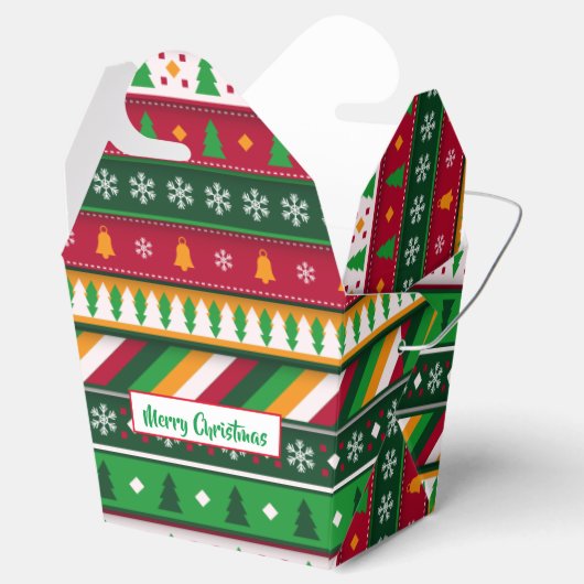 kerstcadeaudoos bedankdoosjes (Geopend)