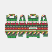 kerstcadeaudoos bedankdoosjes (Uitgevouwen)