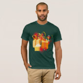 kerstcadeaudozen t-shirt (Voorkant volledig)