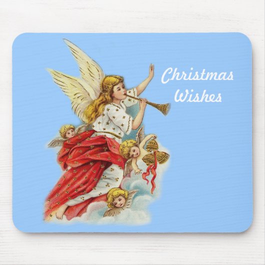 kerstcadeauengelen muismat (Voorkant)