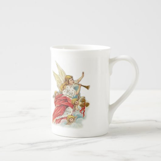 kerstcadeauengelen porselein kop (Rechts)