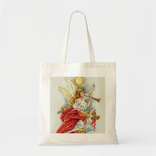 kerstcadeauengelen tote bag (Voorkant)