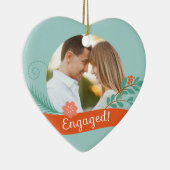 kerstcadeaufotoornament keramisch ornament (Rechts)