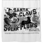  kerstcadeaugordijn voor Kerstmis Douchegordijn (Voorkant)