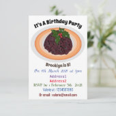 kerstcadeauillustratie cartoon kaart (Staand voorkant)