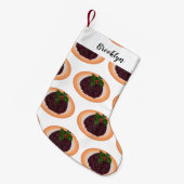 kerstcadeauillustratie cartoon kleine kerstsok (Voorkant (Hangend))