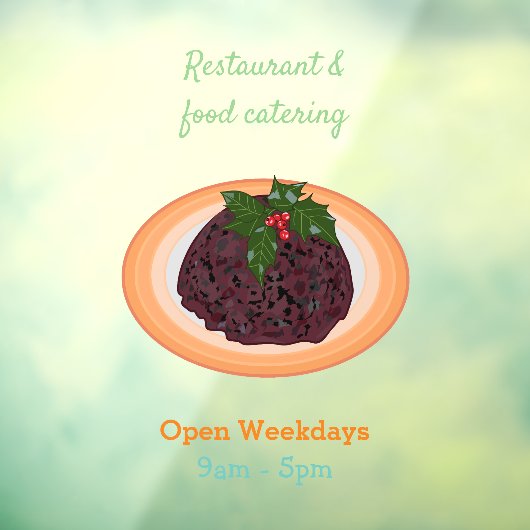 kerstcadeauillustratie cartoon raamsticker (Vel 3)