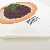 kerstcadeauillustratie cartoon sherpa deken (3/4)