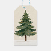 kerstcadeaukaart cadeaulabel (Achterkant)