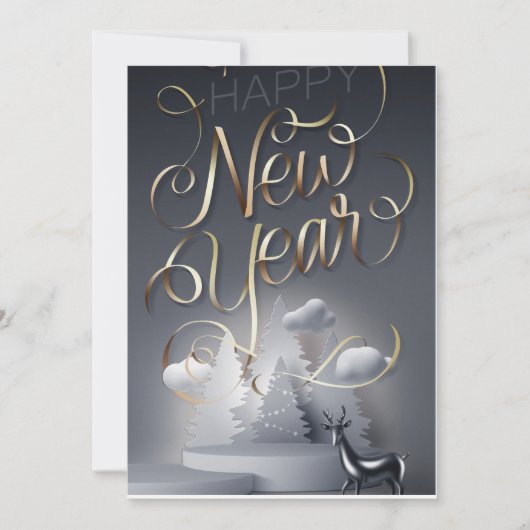 kerstcadeaukaart feestdagenkaart (Voorkant)