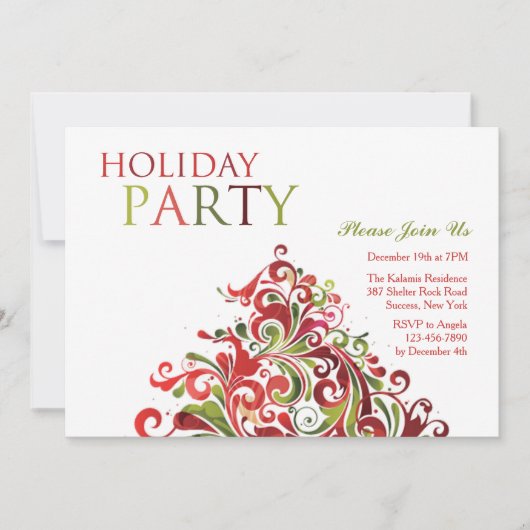 kerstcadeaukaart kaart (Voorkant)