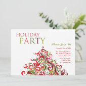 kerstcadeaukaart kaart (Staand voorkant)