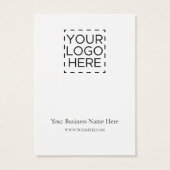 kerstcadeaukaart voor mensen met kerstcadeau visitekaartje (Achterkant)