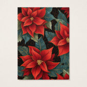 kerstcadeaukaart voor mensen met kerstcadeau visitekaartje (Achterkant)