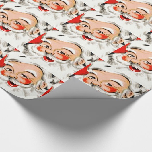 kerstcadeaukerstkerstkerstkerstkerstman cadeaupapier (Hoek)