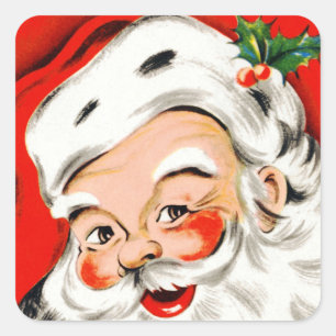 kerstcadeaukerstkerstkerstkerstkerstman vierkante sticker