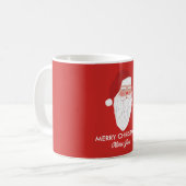 kerstcadeaukoffie Mok - Handtekening (Voorkant links)
