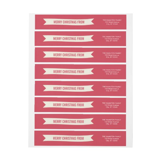 kerstcadeaulabel (Vel)