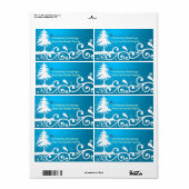 kerstcadeaulabel etiket (Full Sheet)