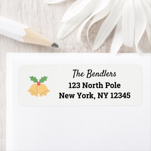 kerstcadeaulabel etiket (Insitu)