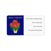 kerstcadeaulabel etiket (Voorkant)