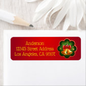 kerstcadeaulabel etiket (Insitu)