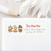 kerstcadeaulabel etiket (Insitu)