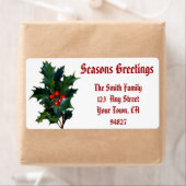 kerstcadeaulabel op maat voor iedereen etiket (Insitu)