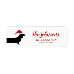 kerstcadeaulabel voor kerstmis etiket