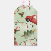 kerstcadeauLabel voor Kerstmis met Kerstmis Cadeaulabel (Achterkant)