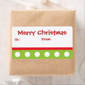 kerstcadeaulabels etiket (Insitu)