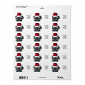 kerstcadeaulabels etiket (Full Sheet)