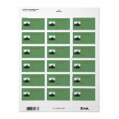kerstcadeaulabels etiket (Full Sheet)