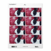 kerstcadeaulabels etiket (Full Sheet)