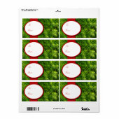 kerstcadeaulabels etiket (Full Sheet)