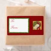 kerstcadeaulabels etiket (Insitu)