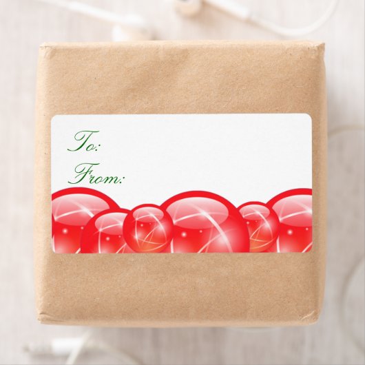 kerstcadeaulabels etiket (Insitu)